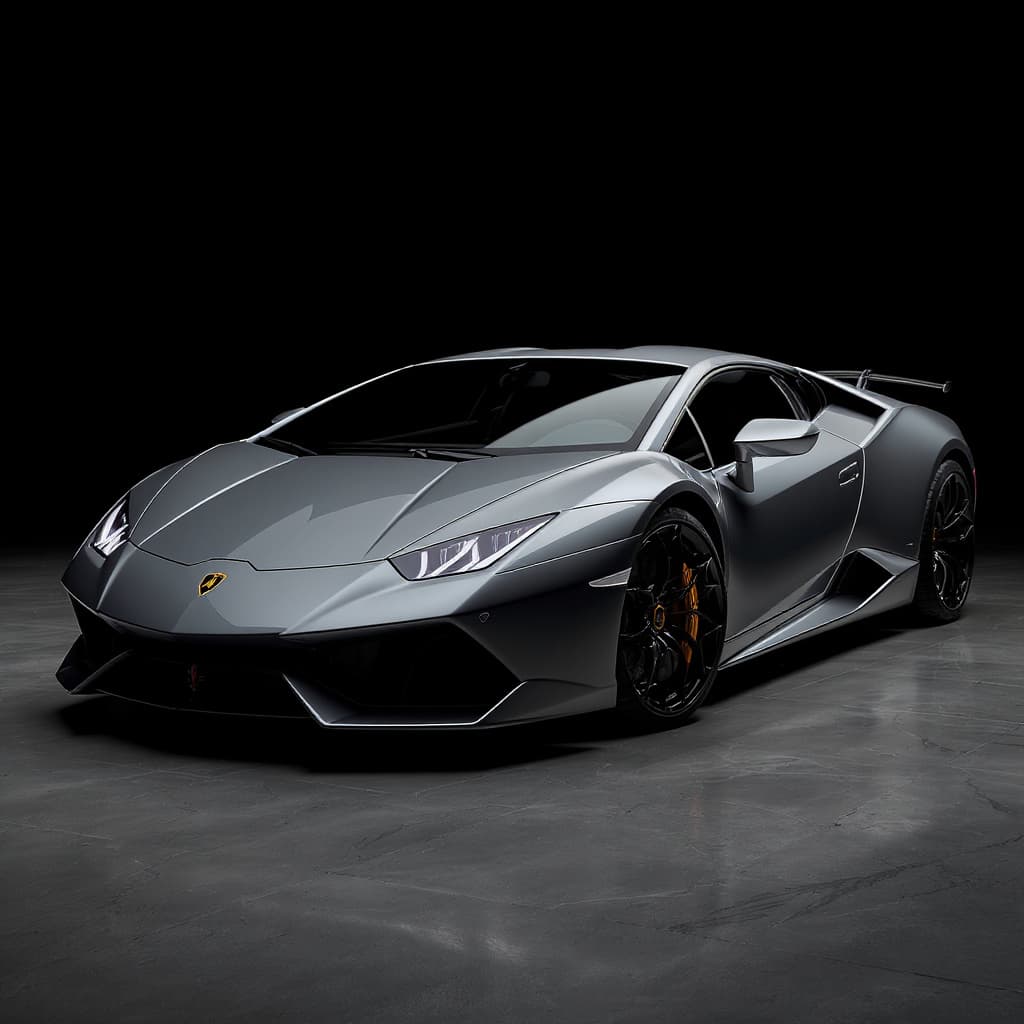 Lamborghini with full paint protection film wrap applied — Veilmotive showcase